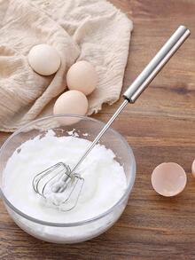 1 pieza Batidor de acero inoxidable - Plateado - Ver 3