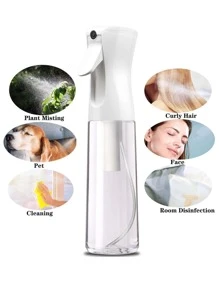 1 pieza Botella de spray reutilizable - transparente - Ver 9