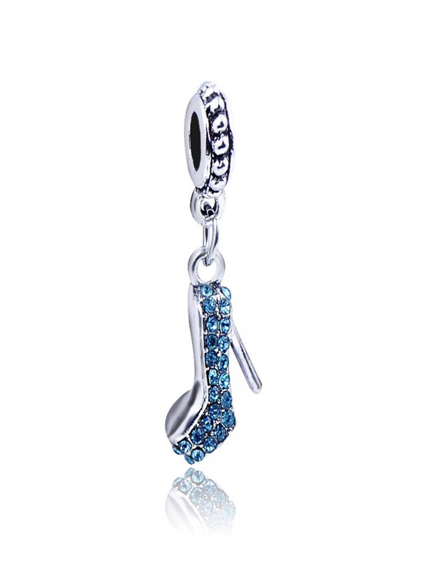1pc Rhinestone High Heel Decor DIY Pendant