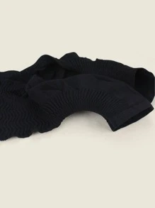 Arm Slimming & Posture Correcting Compression Sleeves For Back Shaping & Hunchback Prevention, With Shoulder Connecting Straps - Black - View 3