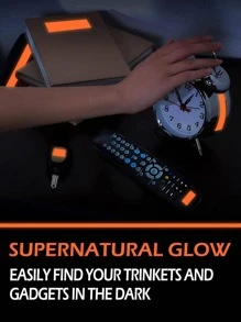 1卷寵物地面密封極簡夜光瓷磚裝飾美縫膠帶 - 紅色 - 查看 5