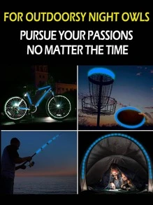 1roll PET Floor Sealing Sticker, Minimalist Glow In The Dark Tile Decoration Seam Tape For Home - Blue - View 9