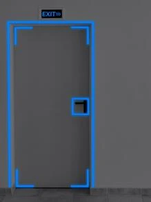 1roll PET Floor Sealing Sticker, Minimalist Glow In The Dark Tile Decoration Seam Tape For Home - Blue - View 7