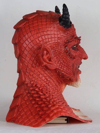 1入組女士邪惡設計創意面罩適合派對