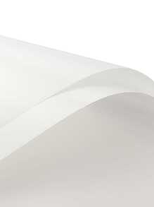 20入組素色禮品包裝紙現代派對用防水禮品包裝紙 - 白色 - 查看 1