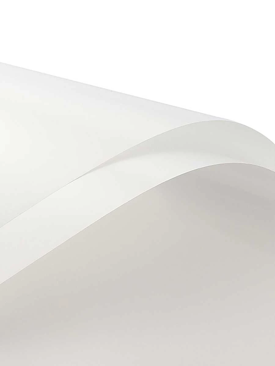 20入組素色禮品包裝紙現代派對用防水禮品包裝紙 - 白色 - 查看 1