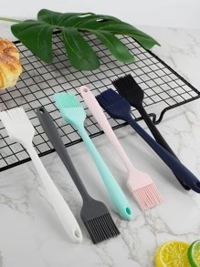 1 bàn chải dầu màu ngẫu nhiên - màu đen - Xem 6