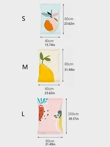 1pc Vacuum Compression Bag Storage Bag For Home Use  Decorations   Autumn Decor Festival Decor Room Decor Home Decor Fall Decor Bedroom Decor - Multicolor - View 6