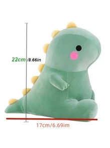 1 pieza Cojín decorativo con diseño de dinosaurio - Verde - Ver 2