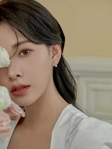 1pair Faux Pearl Silver Drop Earrings, Simple Women's Earrings