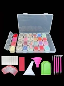 1set DIY Diamond Painting Tool - White - View 2