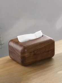 Hộp Đựng Khăn giấy - Cà phê nâu - Xem 3