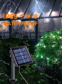 1 pieza aleación de cobre Cuerda solar Luz de tira para exterior