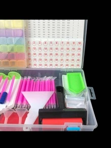 1件套水鑽繪畫工具,便攜水鑽繪畫工具適用於DIYDIY5D鑽石繪畫牆貼壁畫工具套裝水鑽藝術繪畫配件