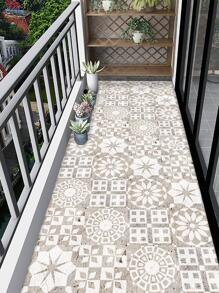 10 piezas Adhesivo de piso de PVC, Adhesivo de azulejo moderno para el hogar, Adhesivos, Calcomanía de pared, Calcomanía de vinilo para decoración del hogar, Artículos de decoración de primavera para refrescar su hogar, Adhesivos de decoración de festivales, Regalos de cumpleaños y graduación, Azulejos de piso autoadhesivos para sala de estar, cocina y decoración de habitaciones