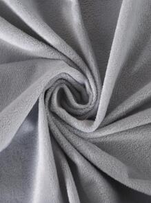 1pc Plain Pillow, Simple Maternity Pillow For Bedroom - Black - View 6