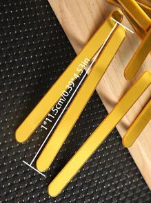 5入組/套PMMA冰淇淋棒，廚房用極簡主義透明工藝棒