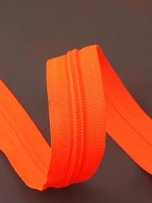 5 cái/bộ Dây Kéo ABS, Tá Dược Trang Trí Quần Áo Chắc Chắn Tối Giản Cho Hàng Thủ Công - trái cam - Xem 3