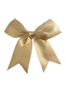 30入組素色蝴蝶結DIY縫紉裝飾 - 香檳色 - 查看 3