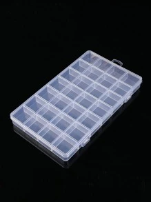 1 cái hộp lưu trữ bàn nhiều lưới rõ ràng - Trong sáng - Xem 1