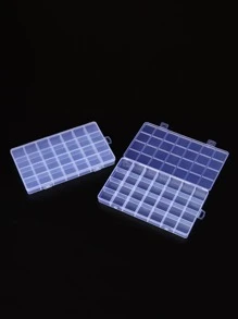 1 cái hộp lưu trữ bàn nhiều lưới rõ ràng - Trong sáng - Xem 3