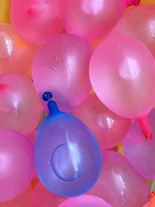 37入組水氣球，現代混合顏色家庭派對水氣球 - 彩色 - 查看 6