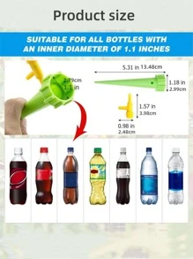 12pcs Plastic Watering Device, Modern Two Tone Watering Device For Home - Multicolor - View 3