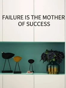 1 件/套镜面亚克力墙贴，带 26 个英文字母，适用于客厅和书房装饰或墙壁标志镜墙墙面装饰墙镜房间家居装饰浴室装饰客厅装饰 - 黑色 - 查看 6