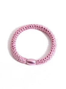 6pcs Women Solid Casual Hair Tie For Daily Life,Dopamine Ponytail Holders Hair Elastics Hair Rubber Bands Scrunchies Hair Rope Elastic Hair Tie Hair Accessories Beauty Home Bedroom Decor Holiday Accessories,Travel,Birthday - Multicolor - View 6
