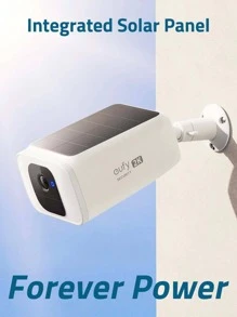 eufy security Outdoor S230 SoloCam S40, Solar Security Camera, Wireless Outdoor Camera, Battery Camera, Integrated Solar Panel, Spotlight Camera, 2K Resolution, 2.4 GHz Wi-Fi, No Monthly Fee - 白色 - 查看 3