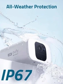 eufy security Outdoor S230 SoloCam S40, Solar Security Camera, Wireless Outdoor Camera, Battery Camera, Integrated Solar Panel, Spotlight Camera, 2K Resolution, 2.4 GHz Wi-Fi, No Monthly Fee - 白色 - 查看 9