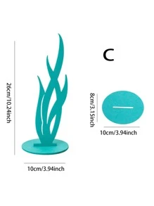 2入組海星設計裝飾用品現代星形裝飾物品適用於家庭裝飾用品 - 彩色 - 查看 8