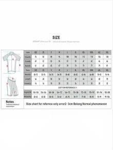 1pc Men's Black & Yellow Short Sleeve Cycling Jersey - Black - View 4