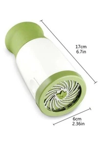 1入組多功能蔬菜切碎機，ABS便攜式廚房用蔬菜研磨機 - 彩色 - 查看 2