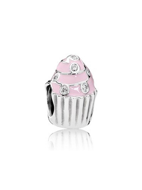 1pc Fashion Zinc Alloy Rhinestone Decor Cake Design DIY Bead For Women For DIY Jewelry Making