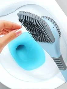 1pc Cartoon Design Toilet Cleaning Brush - Multicolor - View 3