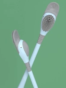 1pc Cartoon Design Toilet Cleaning Brush - Multicolor - View 11