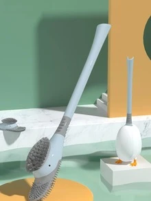 1pc Cartoon Design Toilet Cleaning Brush - Multicolor - View 10