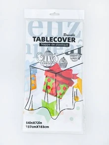 1 gói Khăn trải bàn dùng một lần đồ họa sao và khẩu hiệu, Khăn trải bàn dùng một lần cho tiệc sinh nhật - Nhiều màu - Xem 4
