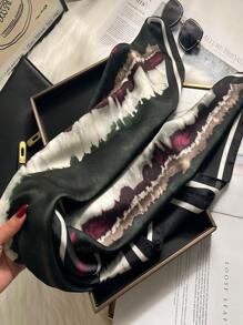 Tie Dye Scarf Ideal For Going Out & Dressing Up Your Look - Multicolor - View 1