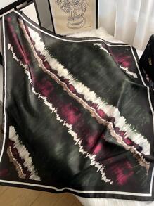 Tie Dye Scarf Ideal For Going Out & Dressing Up Your Look - Multicolor - View 2