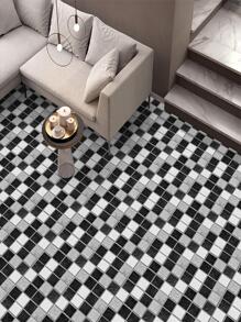 10入組幾何樣式地板貼紙 - 彩色 - 查看 1