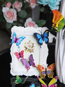 12 piezas Pegatina con mariposa 3D