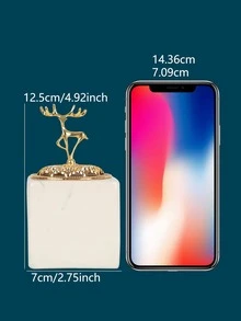 1入組聚合物粘土香爐，現代麋鹿裝飾傢用香爐 - 彩色 - 查看 4