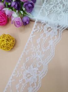 1 件 9m Diy 服裝配飾蕾絲邊 - 白色 - 查看 4