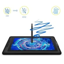 XPPen Artist 15.6 Drawing Tablet with Screen 15.6-inch FHD Display Tilt Support Pen Display 75% Adobe RGB Wide Color Gamut Drawing Monitor Display 8192 Levels Pressure Sensitive & 6 Customizable Shortcut Keys - Black - View 7