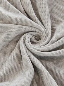 1pc Premium Solid Color Chenille Universal Sofa Cushion Cover,  Style Anti-Skid Elastic Sofa Cover, Pet Scratch And Stain Resistant Sofa Slipcover For L-Shape Sofa And 1/2/3/4 Seats Sofa (Sold Separately) - Light Grey - View 7