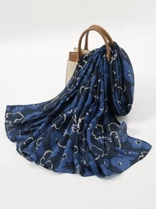 1 khăn quàng cổ họa tiết hoa nữ thời trang cho cuộc sống hàng ngày - Nhiều màu - Xem 2