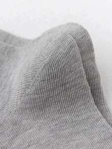 1pair Women Striped Pattern Casual Crew Socks For Daily Life - Multicolor - View 3