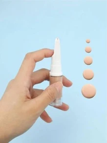 1pc 5ml Lotion Dispenser, Simple Mini Plastic Refillable Lotion Dispenser For Bathroom - Clear - View 3